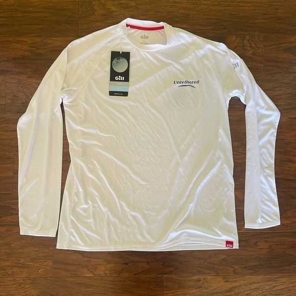 NWT Gil Men’s UV Tec Long Sleeve Tee Size L - Picture 1 of 5